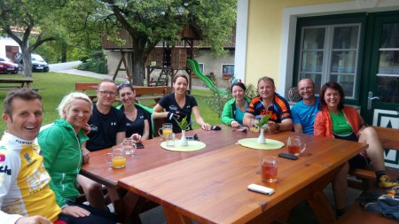 Ziel Buschenschank Glirsch ist geschafft!